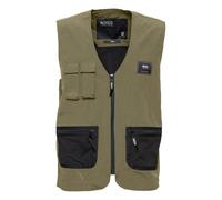 Kurzweste INDICODE "Kurzweste IDPiet", Herren, Gr. XXL, grün (army), Obermaterial: 100% Polyester PES., Westen (82105119-XXL) army