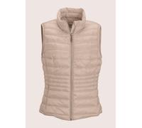 Kurzweste MADELEINE "Steppweste Verkürzte Steppweste für Damen", Damen, Gr. 38, beige, Obermaterial: 100% Polyamid PA., Modern, Westen, Steppweste (12029142-38) beige