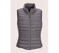 Kurzweste MADELEINE "Steppweste Verkürzte Steppweste für Damen", Damen, Gr. 38, grau (bleigrau), Obermaterial: 100% Polyamid PA., Modern, Westen, Steppweste (58851220-38) bleigrau