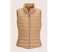 Kurzweste MADELEINE "Steppweste Verkürzte Steppweste für Damen", Damen, Gr. 46, beige, Obermaterial: 100% Polyamid PA., Modern, Westen, Steppweste (12029142-46) beige