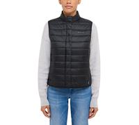 Kurzweste MUSTANG "Damen Style Twin Lakes", Damen, Gr. L, schwarz, Web, 100% Polyamid, casual, slim fit, Westen (54912164-L) schwarz
