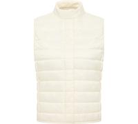 Kurzweste MUSTANG "Damen Style Twin Lakes", Damen, Gr. M, sanftes weiß, Web, 100% Polyamid, slim fit, Westen (81896612-M) sanftes weiß