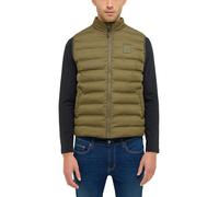 Kurzweste MUSTANG "Herren Style Dublin", Herren, Gr. XL, grün (olivgrün), Web, 100% Polyester, Casual, regular fit, Westen (27813649-XL) olivgrün