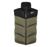Kurzweste PLEIN SPORT "Kurze Weste", Herren, Gr. S, grün (65, military), Futter: 100% Polyester. Außenmaterial: 100% Polyester. Füllung: 100% Polyester, Westen (56447323-S) 65, military