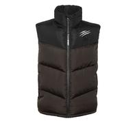 Kurzweste PLEIN SPORT "Kurze Weste", Jungen, Gr. 5XL, schwarz (02, schwarz), Obermaterial: 100% Polyester; Futter: 100% Polyester; Füllung: 100% Polyester, Westen (57809435-5XL) 02, schwarz