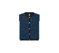 Kurzweste SOYACONCEPT "Soya Concept Vest SC-BESSIE", Damen, Gr. M, 96910 navy melange, Obermaterial: 100% Polyester, Westen (12937605-M) 96910 navy melange