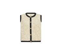 Kurzweste SOYACONCEPT "Soya Concept Vest SC-BESSIE", Damen, Gr. XXL, 91620 cream melange, Obermaterial: 100% Polyester, Westen (43461260-XXL) 91620 cream melange