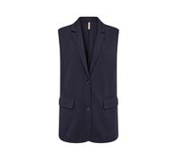Kurzweste SOYACONCEPT "Soya Concept Vest SC-SIHAM 87", Damen, Gr. S, 6910 navy, Obermaterial: 95% Polyester, 5% Elasthan, Westen (82928861-S) 6910 navy