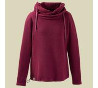Mufflon Damen Merinowolle Sweatshirt XXL Blau Oversize mit Kapuze