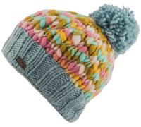 KuSan Bobble Hat Uneven Yarn SP aqua pink - Größe One size
