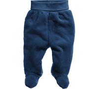 Playshoes Fleece-Strampelhose in Dunkelblau - Größe 74 | Babyhosen