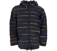 Kuschelige gefütterte Unisex Strickjacke aus Schafwolle, Modell 9, M
