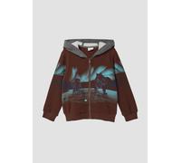 Kuschelige Kapuzen-Sweatjacke 104/110 braun 2173452.8844.104_110