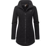 Kuschelige Strickjacke mit Kapuze "Miram Melange" Black L