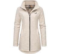 Strickjacke RAGWEAR "Miram Melange" Gr. L (40), grau (taupe) Damen Strickjacken (51006532-L) taupe