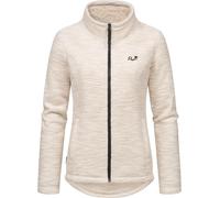 Kuschelige Strickjacke mit Stehkragen "Liram Melange" Taupe XL