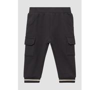 Kuschelige Sweatpants mit Cargotaschen 74 grau 2171760.9866.74
