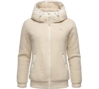 Kuschelige Teddyfell-Jacke "Cousy Short" Beige 4XL
