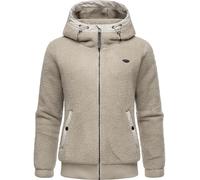 Kuschelige Teddyfell-Jacke "Cousy Short" Bone24 4XL