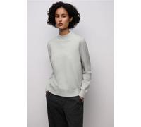 Street One Strickpullover Kuscheliger Basic – pelican grau meliert, 50% Viskose, Gr. 38