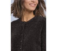 Kuscheliger Halbarm Cardigan mit Rundhals