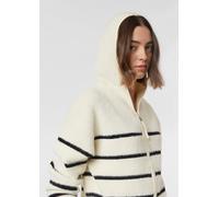 Strickjacke creme|schwarz 38