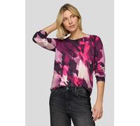 Kuscheliger Strickpullover mit Glitzersteinen lila 46