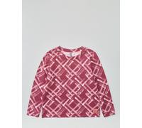 Kuscheliges Sweatshirt, Karomuster, mauve gemustert, Größe 40, Jeans Fritz
