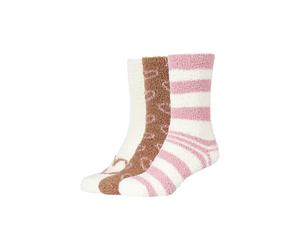 Kuschelsocken CAMANO "warm & cozy", Damen, Gr. 39-42, egret, Elasthan, Polyester, unifarben, elastisch, Socken, gestreift, gemustert, weich, wärmend (91117209-39) egret