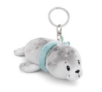 NICI 61273 Schlüsselanhänger Seehund Bente 10cm grau-Plüsch-Begleiter Kuscheltieranhänger mit Schlüsselring für Schlüsselband, Schlüsselbund & Schlüsselhalter