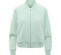 Kuschelweiche Sweatjacke "Doron Embossed" Mint S