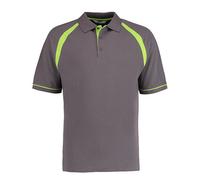 Kustom Kit - Classic Fit Oak Hill Polo Charcoal - Gr. - XXL