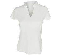 Kustom Kit Corporate Damen Kurzarm Shirt mit V-Ausschnitt (DE 42-44) (WeiÃŸ)