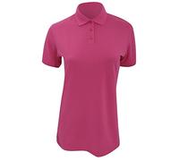 Kustom Kit Damen Poloshirt Kurzarm Classic Superwash Gr. 46, magenta