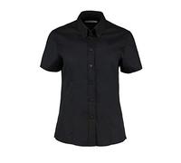 Kustom Kit Damen Women's Corporate Oxford Shirt Hemd, Schwarz (Schwarz Kk-blk-), 36