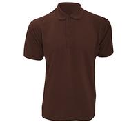 Kustom Kit Klassic Superwash Polo-Shirt (M) (Schokobraun)