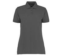 Kustom Kit Klassik Damen Poloshirt, Kurzarm (10UK/36DE) (Anthrazit)