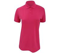 Kustom Kit Klassik Damen Poloshirt, Kurzarm (10UK/36DE) (Himbeere)