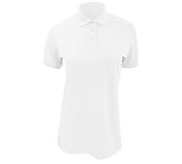 Kustom Kit Klassik Damen Poloshirt, Kurzarm (10UK/36DE) (Weiß)