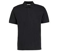 Kustom Kit Klassisches Poloshirt mit Komfort-Finish, XS-5XL Gr. XL, Schwarz