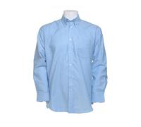 Kustom Kit - Men´s Classic Fit Workwear Oxford Shirt Long Sleeve Light Blue - Gr. - 23