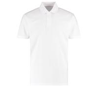 KUSTOM KIT Regulär Passen Kurz Ärmel T-Shirt Belegschaft Polo Oben - Weiß (M)