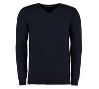 Kustom Kit - Regular Fit Arundel V-Neck Sweater Navy - Gr. - L