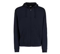 Kustom Kit - Regular Fit Superwash® 60° Zipped Hoodie Navy - Gr. - XXL