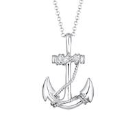 Kuzzoi Kette mit Anhänger »Anker Maritim Meer 925 Sterling Silber«