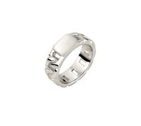 KUZZOI Bandring Chunky Chain Look 925 Sterling Silber 60 Herren