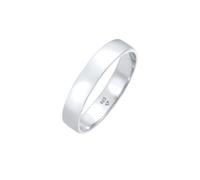 Kuzzoi Herrenring (4.5 mm) Massiv Handgefertigt, Bandring für Männer aus 925 Sterling Silber, Ehering Verlobungsring Freundschaftsring, Basic Herren Ring poliert, Ringgröße 54, 0602331121_54