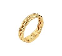 KUZZOI Bandring Zopfmuster 925 Sterling Silber 64 Herren