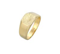 KUZZOI Herren Ring Siegelring gold, Größe 64, 6697633 Gold 64