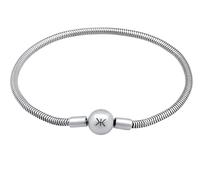 Kuzzoi Buddha Armband Herren 925 Sterling Silber Herrenarmband oxidiert Breite 4 mm Beadarmband für den Mann Länge 23 cm